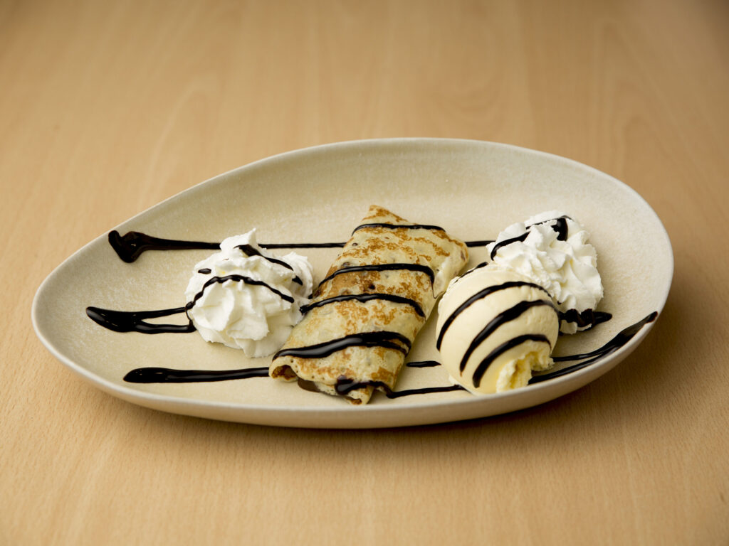 Creppe con Helado