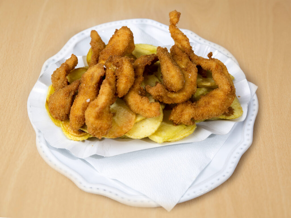 Cucurucho de Crujiente de Pollo
