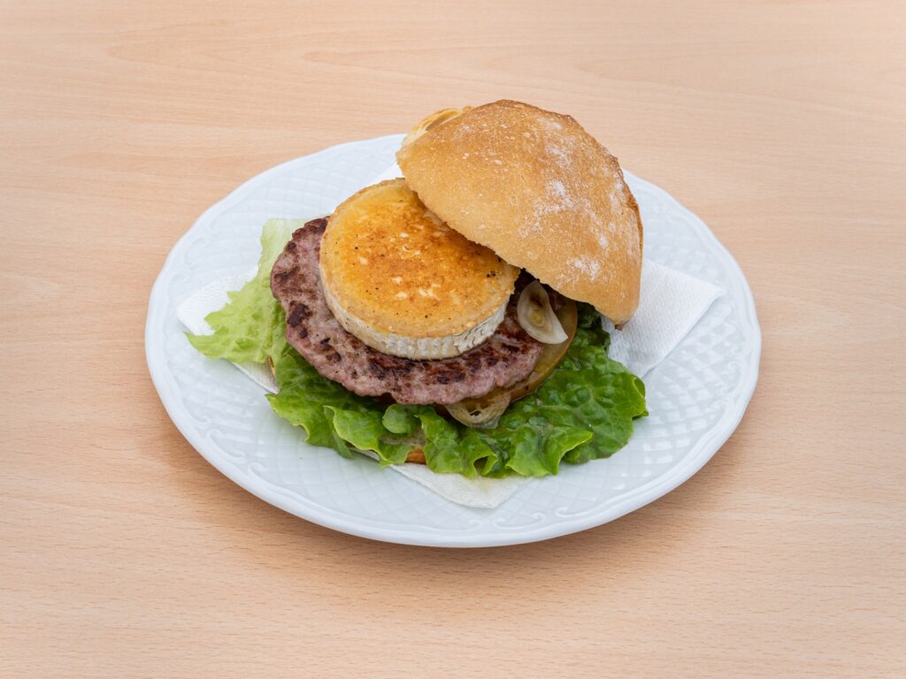 Hamburguesa Rulo de Cabra